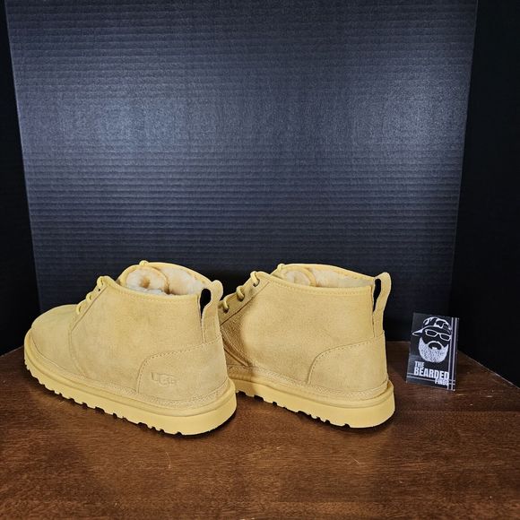 UGG Mens Neumel Suede Ankle Chukka Boot - Size 11 - 3236 - Corn - Fur Lined main image 4
